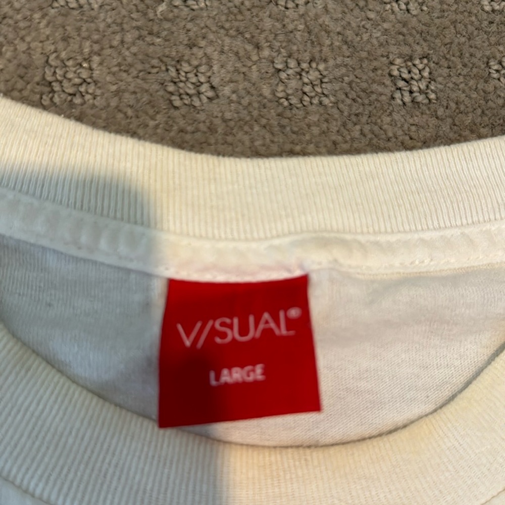 Visual white tee - Picture 3 of 4